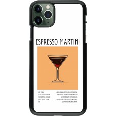 iPhone 11 Pro Max Case Hülle - Cocktail Rezept Espresso Martini