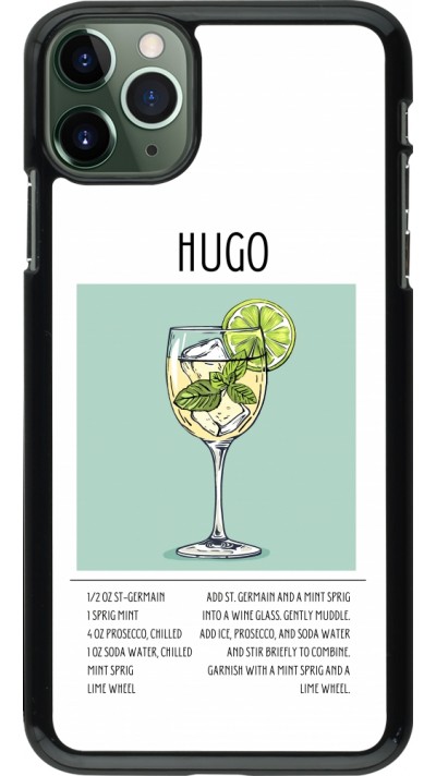 iPhone 11 Pro Max Case Hülle - Cocktail Rezept Hugo