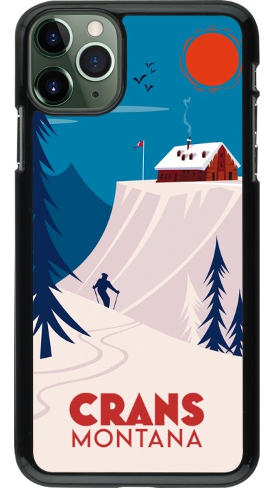 Coque iPhone 11 Pro Max - Crans-Montana Cabane
