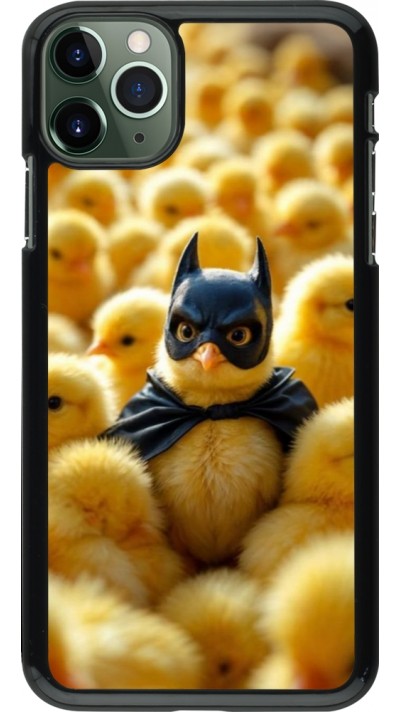 Coque iPhone 11 Pro Max - Easter 2026 Chicken Batman