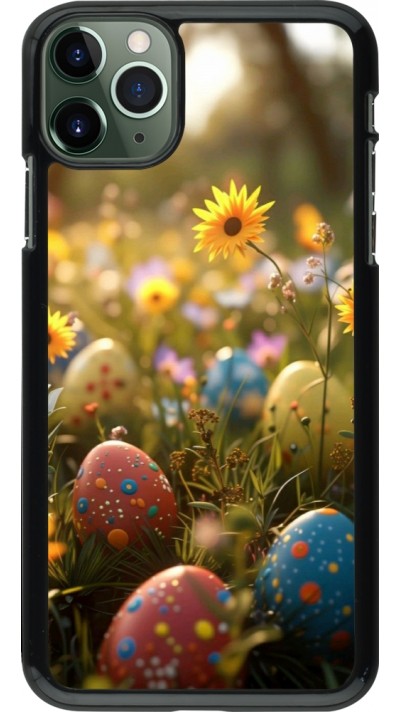 Coque iPhone 11 Pro Max - Easter 2026 Decorated eggs