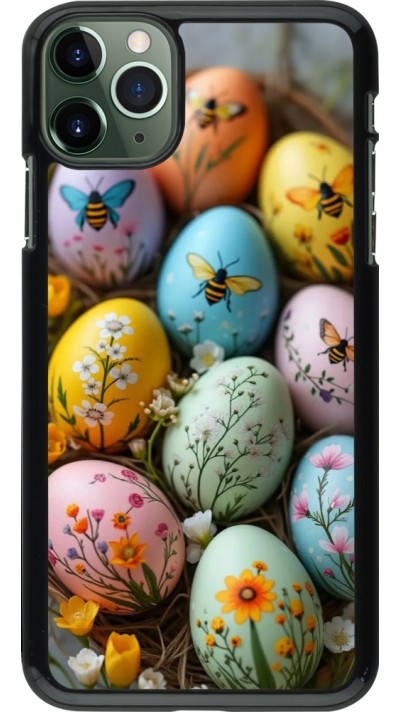Coque iPhone 11 Pro Max - Easter 2026 Eggs with bees