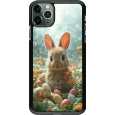 Coque iPhone 11 Pro Max - Easter 2026 Rabbit in the garden