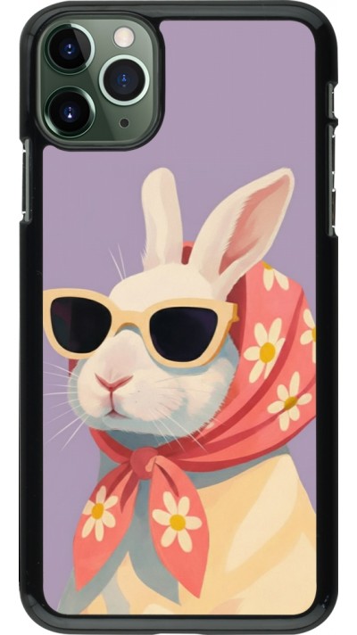 Coque iPhone 11 Pro Max - Easter 2026 Rabbit with scarf