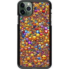 iPhone 11 Pro Max Case Hülle - Emoji gemischt