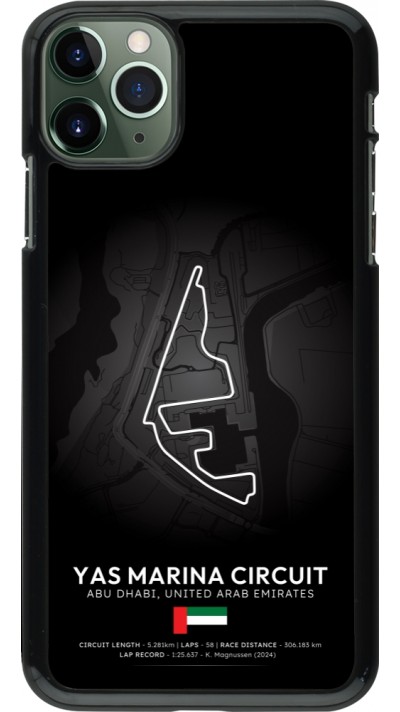 Coque iPhone 11 Pro Max - F1 Track 2025 Abu Dhabi