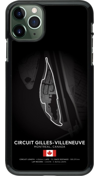 Coque iPhone 11 Pro Max - F1 Track 2025 Canada