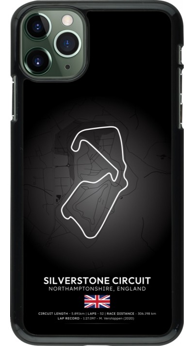 Coque iPhone 11 Pro Max - F1 Track 2025 Great Britan