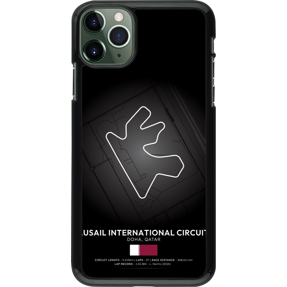 Coque iPhone 11 Pro Max - F1 Track 2025 Qatar