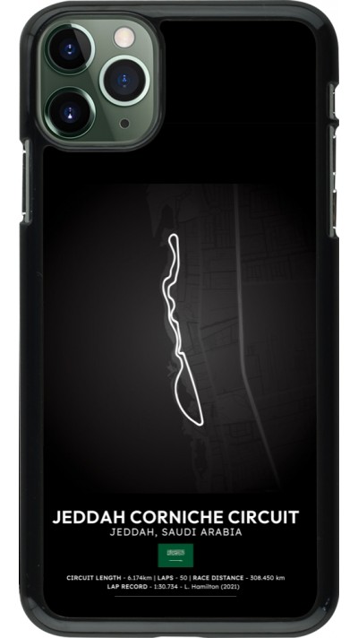 Coque iPhone 11 Pro Max - F1 Track 2025 Saudi Arabia