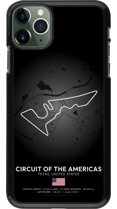 Coque iPhone 11 Pro Max - F1 Track 2025 United States