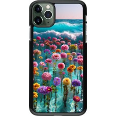 Coque iPhone 11 Pro Max - Flower sea waves