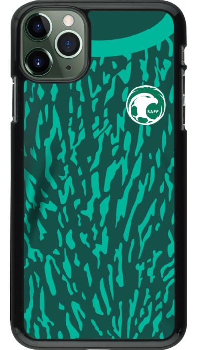 iPhone 11 Pro Max Case Hülle - Saudi-Arabien 2022 personalisierbares Fussballtrikot