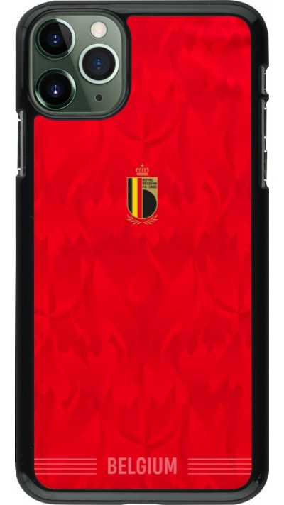 iPhone 11 Pro Max Case Hülle - Belgien 2026 personalisierbares Fussballtrikot