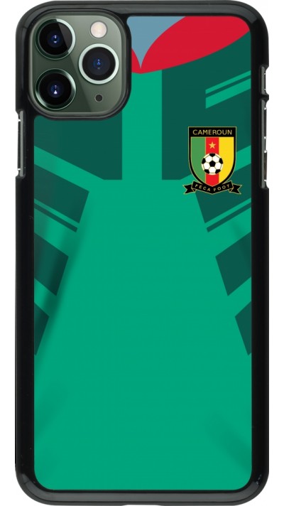 iPhone 11 Pro Max Case Hülle - Kamerun 2022 personalisierbares Fussballtrikot