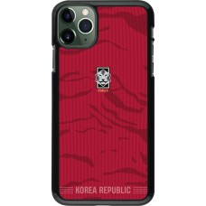 iPhone 11 Pro Max Case Hülle - Südkorea 2026 personalisierbares Fussballtrikot