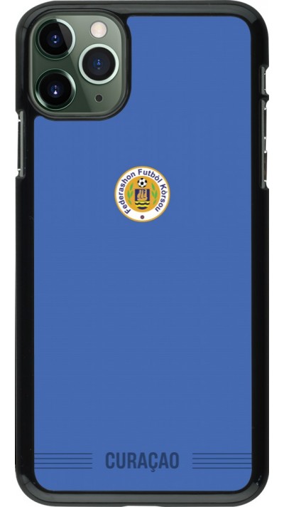 iPhone 11 Pro Max Case Hülle - Curaçao 2026 personalisierbares Fussballtrikot