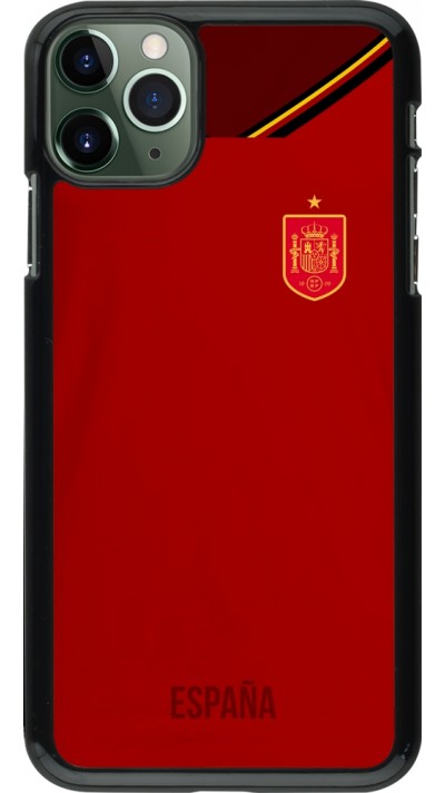 iPhone 11 Pro Max Case Hülle - Spanien 2022 personalisierbares Fußballtrikot