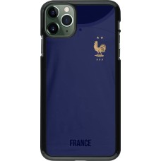 iPhone 11 Pro Max Case Hülle - Frankreich 2022 personalisierbares Fussballtrikot