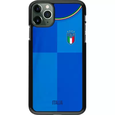 iPhone 11 Pro Max Case Hülle - Italien 2022 personalisierbares Fußballtrikot
