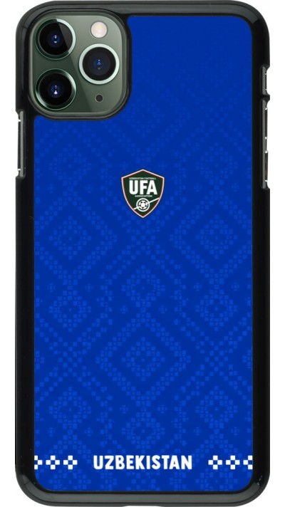 iPhone 11 Pro Max Case Hülle - Usbekistan 2026 personalisierbares Fussballtrikot