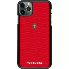 iPhone 11 Pro Max Case Hülle - Portugal 2026 personalisierbares Fussballtrikot
