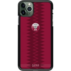 iPhone 11 Pro Max Case Hülle - Qatar 2026 personalisierbares Fussballtrikot