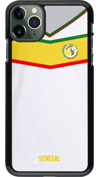Coque iPhone 11 Pro Max - Maillot de football Senegal 2022 personnalisable