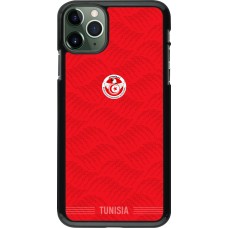Coque iPhone 11 Pro Max - Maillot de football Tunisie 2026 personnalisable