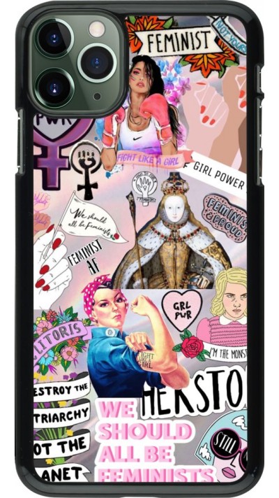 Coque iPhone 11 Pro Max - Girl Power Collage