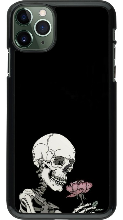 iPhone 11 Pro Max Case Hülle - Halloween 2023 rose and skeleton