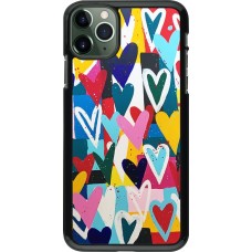 Coque iPhone 11 Pro Max - Joyful Hearts
