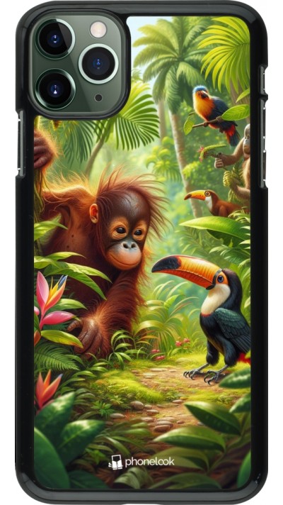 Coque iPhone 11 Pro Max - Jungle Tropicale Tayrona