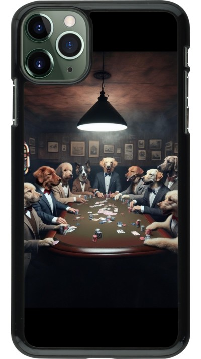 iPhone 11 Pro Max Case Hülle - Die Pokerhunde