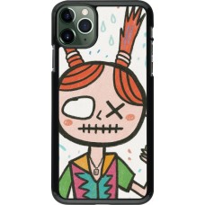 iPhone 11 Pro Max Case Hülle - Little Girl Sketch