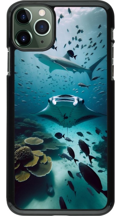 Coque iPhone 11 Pro Max - Manta Lagon Nettoyage