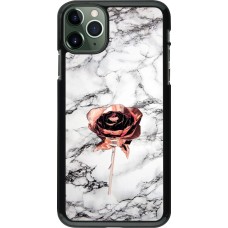 Coque iPhone 11 Pro Max - Marble Rose Gold
