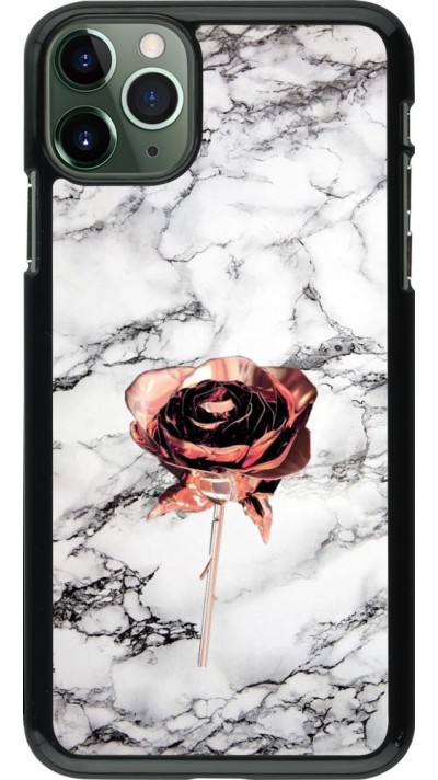 Hülle iPhone 11 Pro Max - Marble Rose Gold