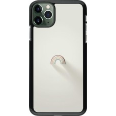 iPhone 11 Pro Max Case Hülle - Mini Regenbogen Minimal