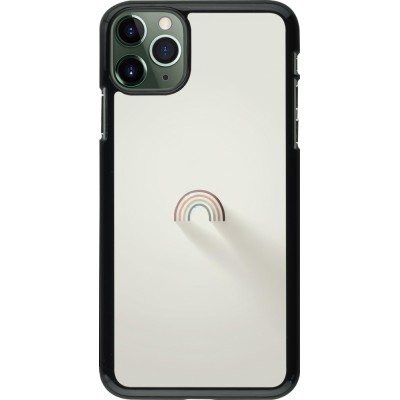iPhone 11 Pro Max Case Hülle - Mini Regenbogen Minimal