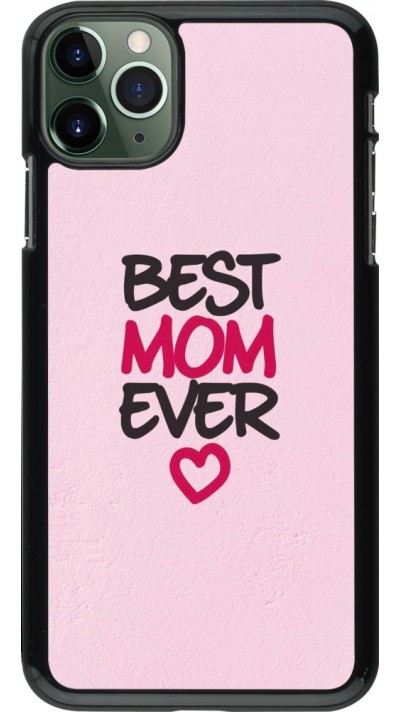 Coque iPhone 11 Pro Max - Mom 2023 best Mom ever pink