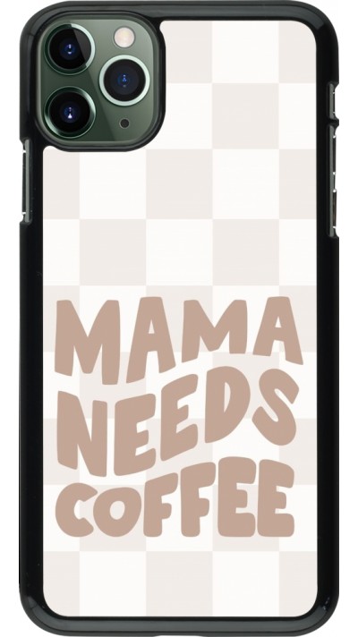 iPhone 11 Pro Max Case Hülle - Mom 2024 Mama needs coffee