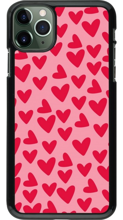 iPhone 11 Pro Max Case Hülle - Mom 2024 kleine Herzen