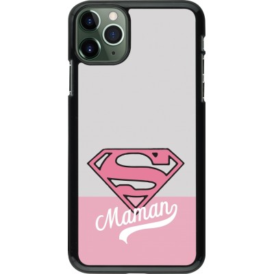 Coque iPhone 11 Pro Max - Mom 2024 Super hero maman