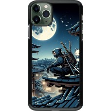 iPhone 11 Pro Max Case Hülle - Ninja unter dem Mond