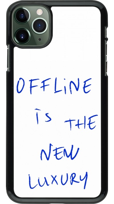 iPhone 11 Pro Max Case Hülle - Offline is the new luxury