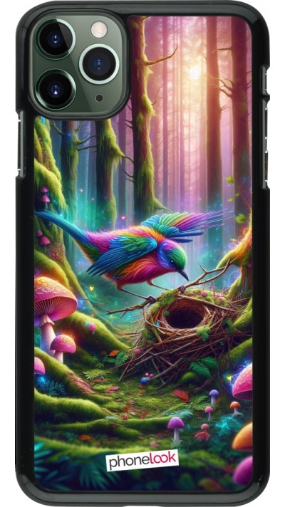 iPhone 11 Pro Max Case Hülle - Vogel Nest Wald