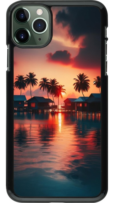 Coque iPhone 11 Pro Max - Paradis Maldives