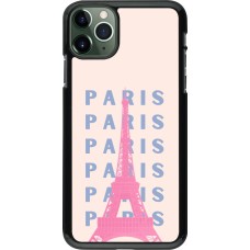 iPhone 11 Pro Max Case Hülle - Paris Pink Print