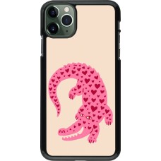 iPhone 11 Pro Max Case Hülle - Pink crocodile 2026